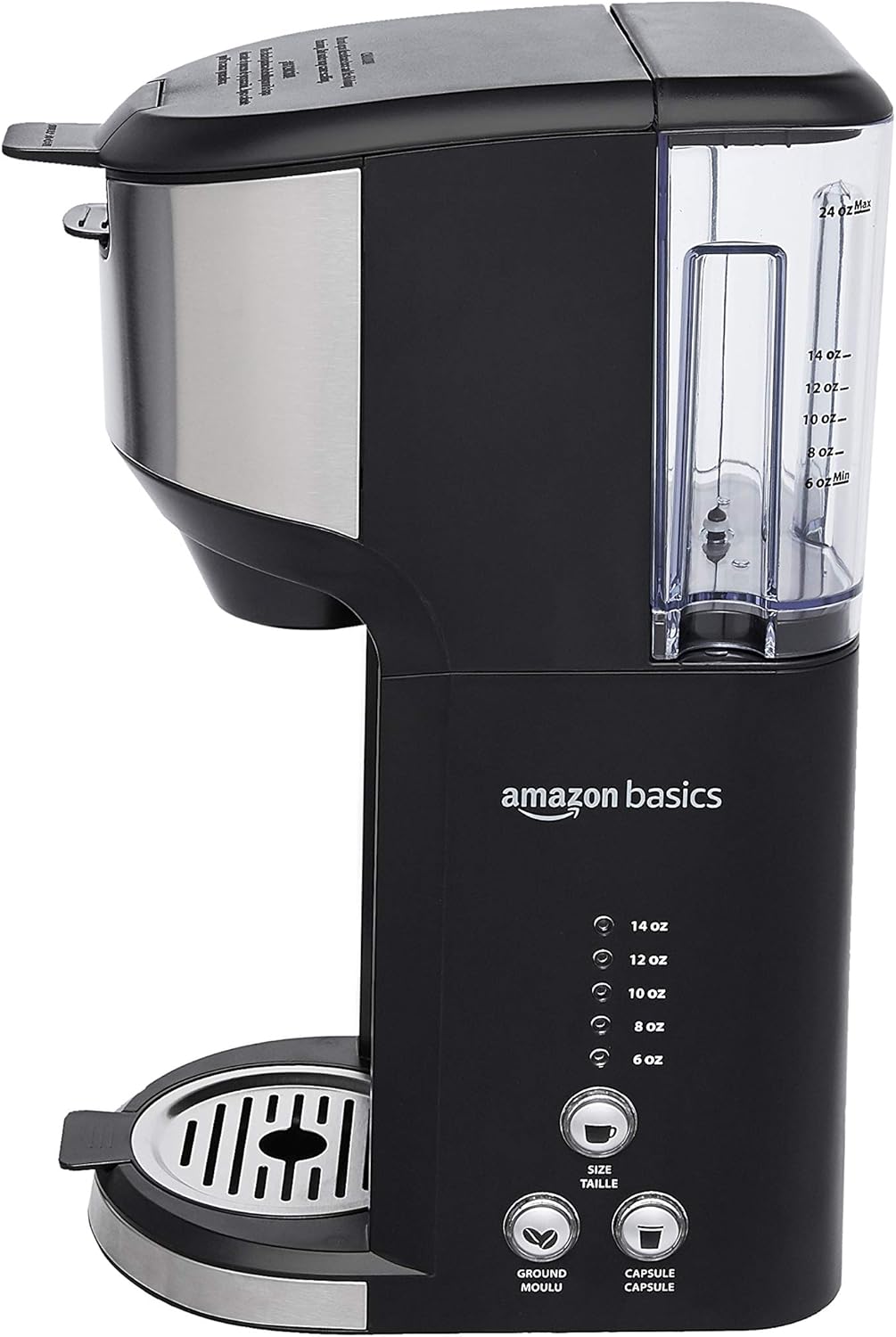Open box 95% like New Amazon Basics Drip Coffee Maker with Dual Brewing Mode, Auto Shut-off,-$40