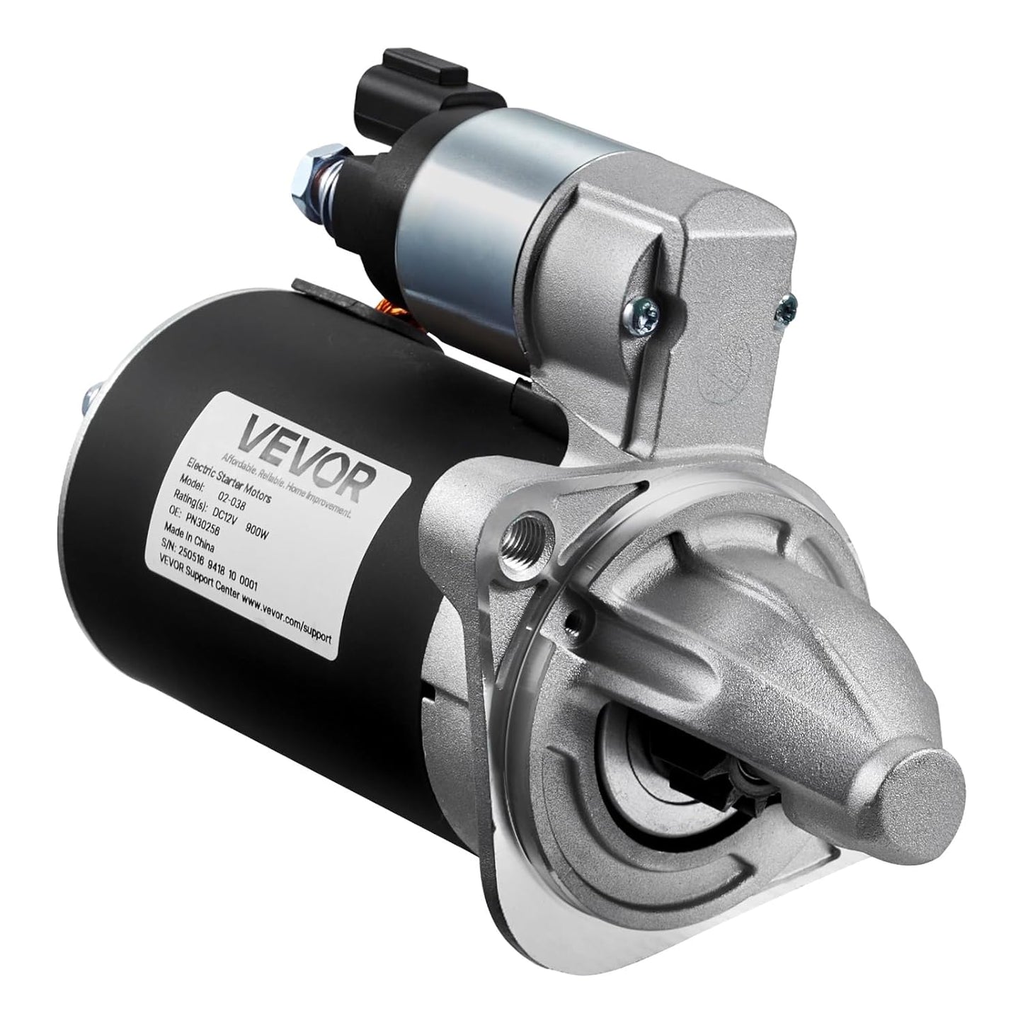 VEVOR 30256 Starter Motor, Fits Hyundai Accent 1.6L 2013-2017, Kia Rio 1.6L 2013-2015 Non Start-Stop,-$55