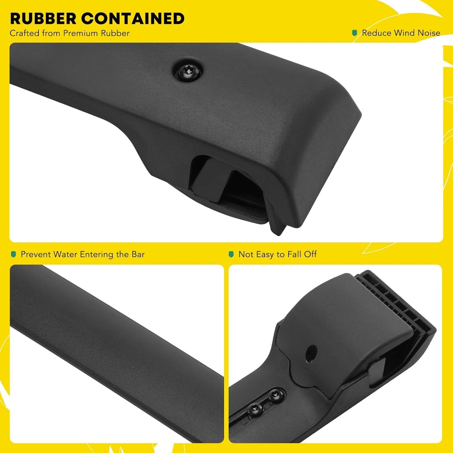 BNIB-YHTAUTO Car Roof Rack Cross Bar Compatible with Volkswagen Tiguan 2018-2024 w/Raised Rails,-$140