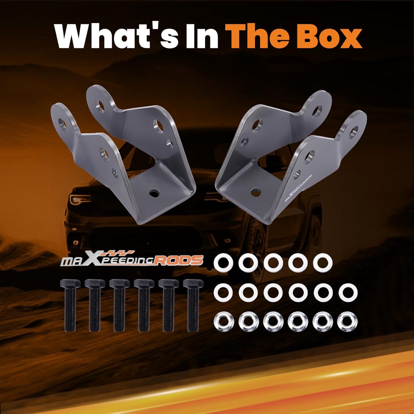 BNIB-Tuningsworld 3-5” Shock Extenders for Chevy Silverado C1500 2WD 1988-1998, for GMC Sierra,-$40