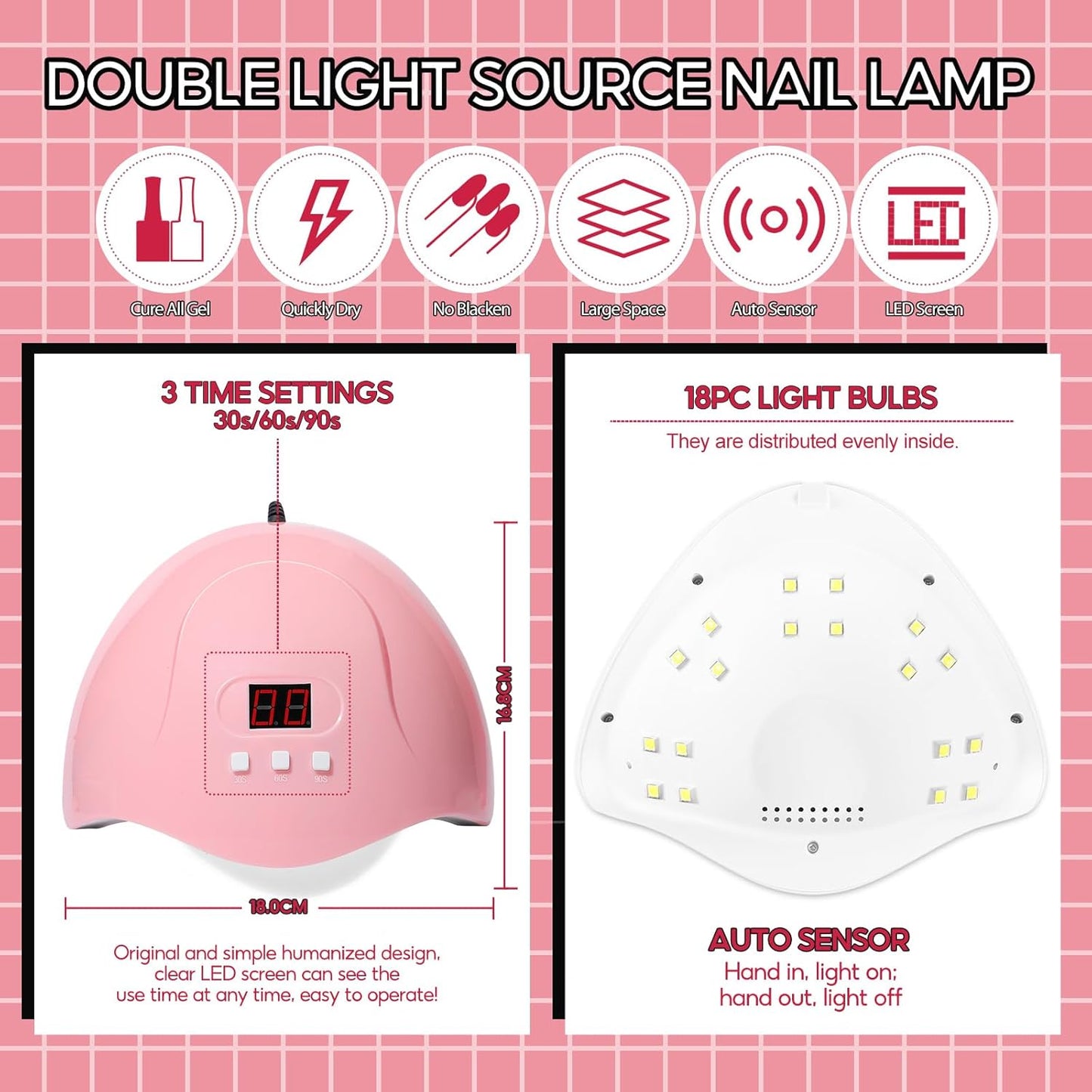 BNIB- Gel Nail Polish Kit with U V Light and Nail Drill, 15Pcs Gel Polish Fall Colors Soak,-$25