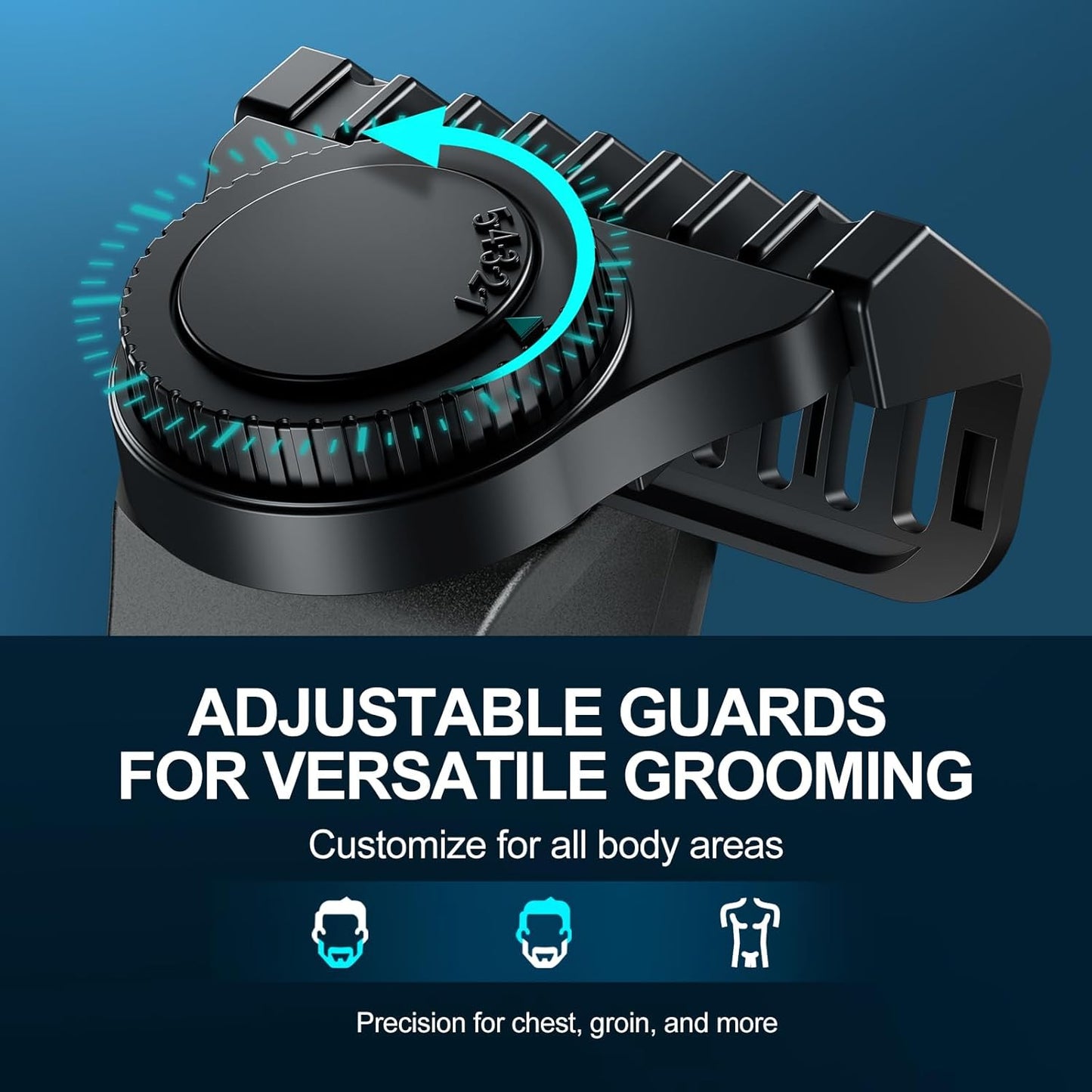 BNIB-Men's Body Hair Trimmer, kensen Manscape Body Hair Trimmer for Men