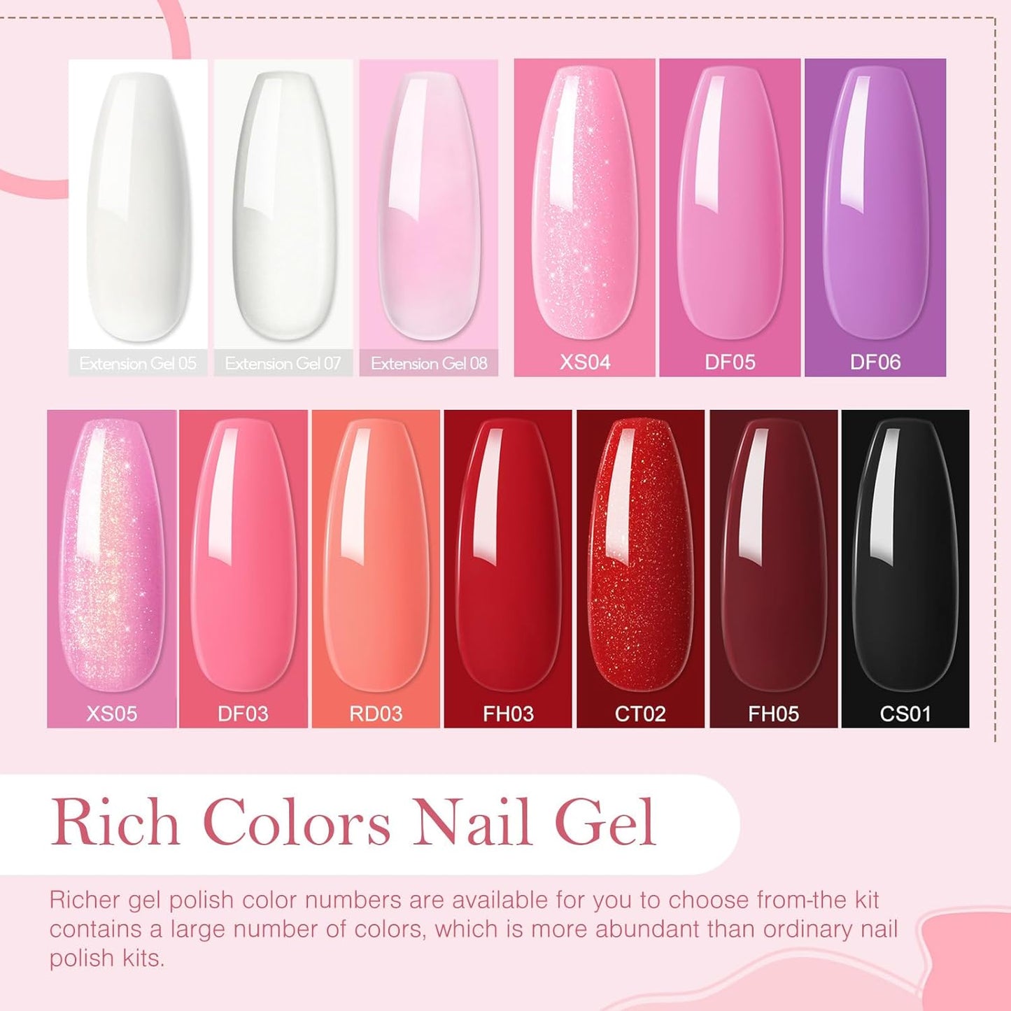 BNIB-All-in-One Gel Nail Polish Kit: includes UV light, nail drill, 10 gel polishes, 3 poly nail gels,-$30