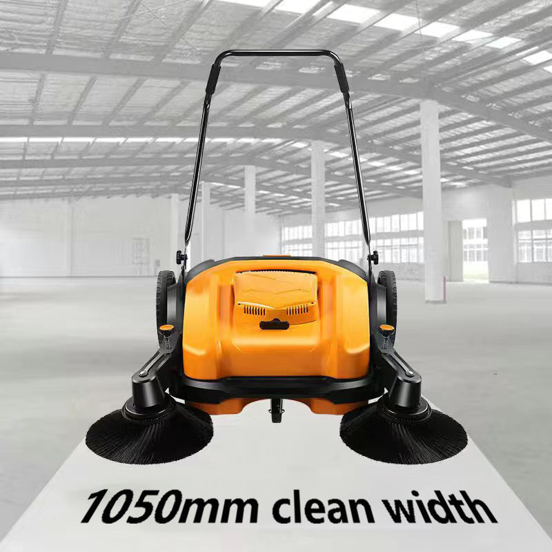 BNIB-Sweeping machine, cleaning machine, hand sweeping machine, dust collection capacity 70L