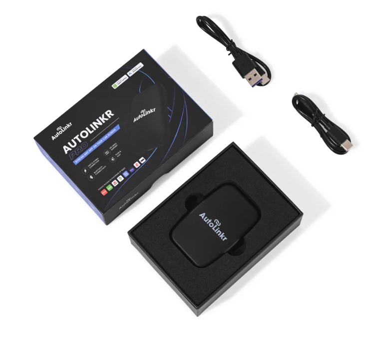 Brand New AutoLinkr Pro™: Wireless CarPlay/Android Auto Streaming Adapter,-$85