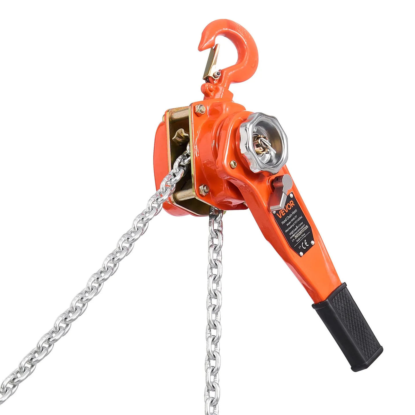 VEVOR Manual Lever Chain Hoist, 3/4T 1650LBS Capacity Heavy Duty Come Along, 10FT Lift G80 Alloy,-$40
