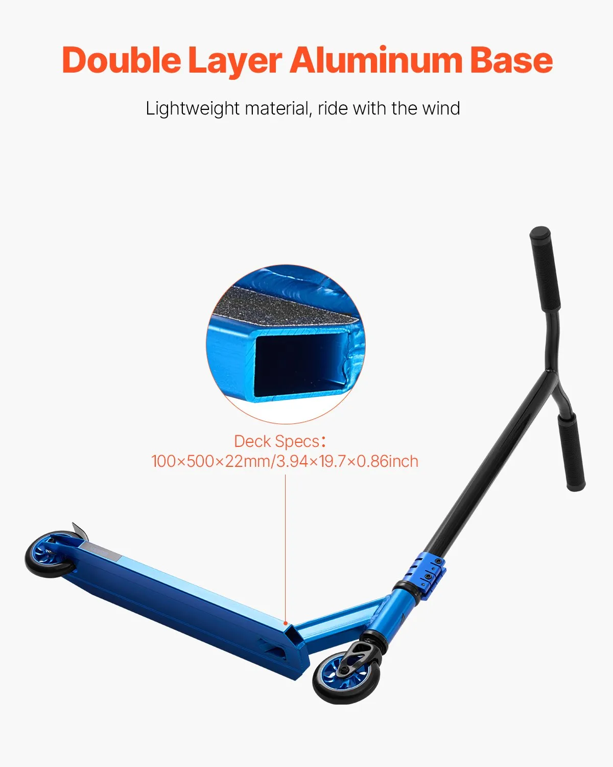 VEVOR Stunt Scooter, Pro Complete Trick Scooters for Kids Ages 9-11 Years, Teens, Adults, Boys, and Girls,-$50