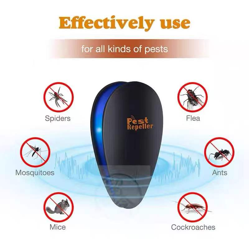 $10 Multi-function ultrasonic intelligent mosquito repellent ,4-pack