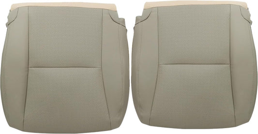BNIB-EGXARTS Tan Perforated Microfiber Leather Seat Covers, Fits Lexus RX350 RX450h 2010-2015,-$40
