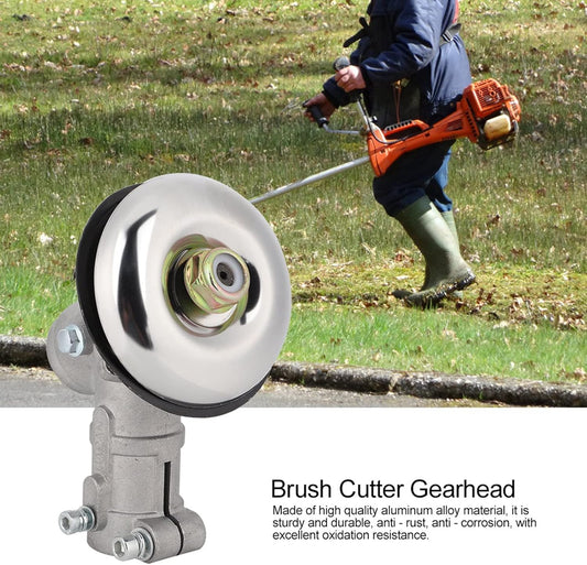BNIB-Lawn Mower Gear Head, Universal 9pin Spline Brush Head Cutter Strimmer Grass Trimmer, 26mm, -$10