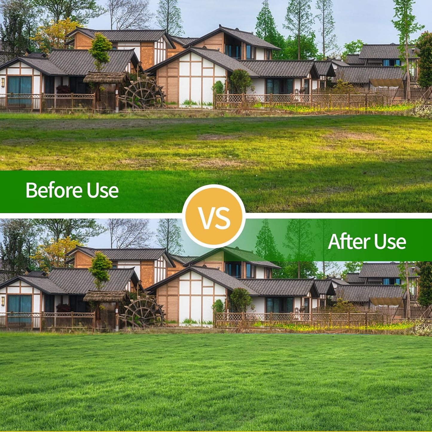 BNIB-Rolling Lawn Aerator, 18 Inch Manual Aerator Lawn Tool Aerator Lawn Soil Penetrator with 50 Inch Handle