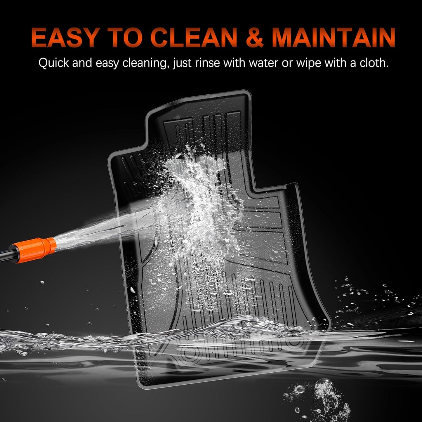 BNIB-Floor Mats and Cargo Liner Fit for Honda CR-V 2023-2025 (Include Hybrid Models) Full Set Black,-$35