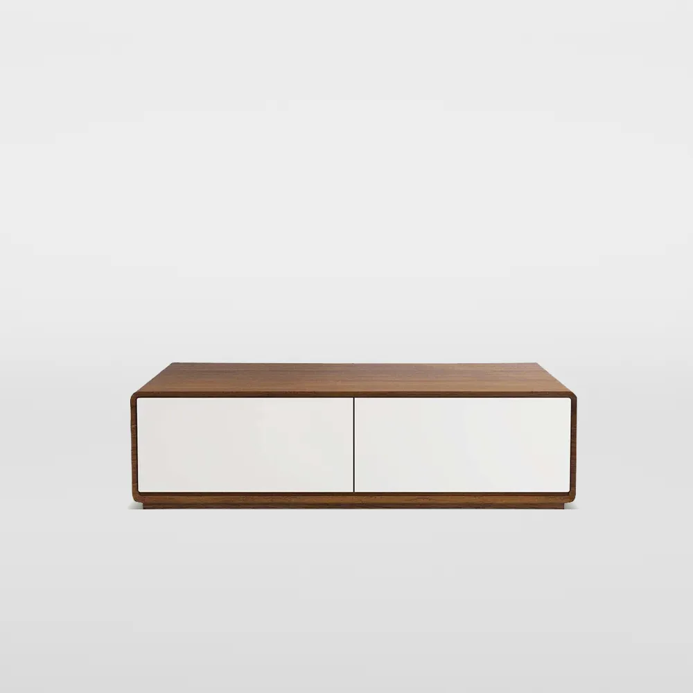 Brand New 51" Rectangular Wood Coffee Table with Storage – Stylish & Ready-to-Use,-$800