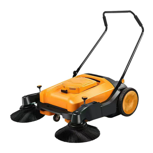 BNIB-Sweeping machine, cleaning machine, hand sweeping machine, dust collection capacity 70L