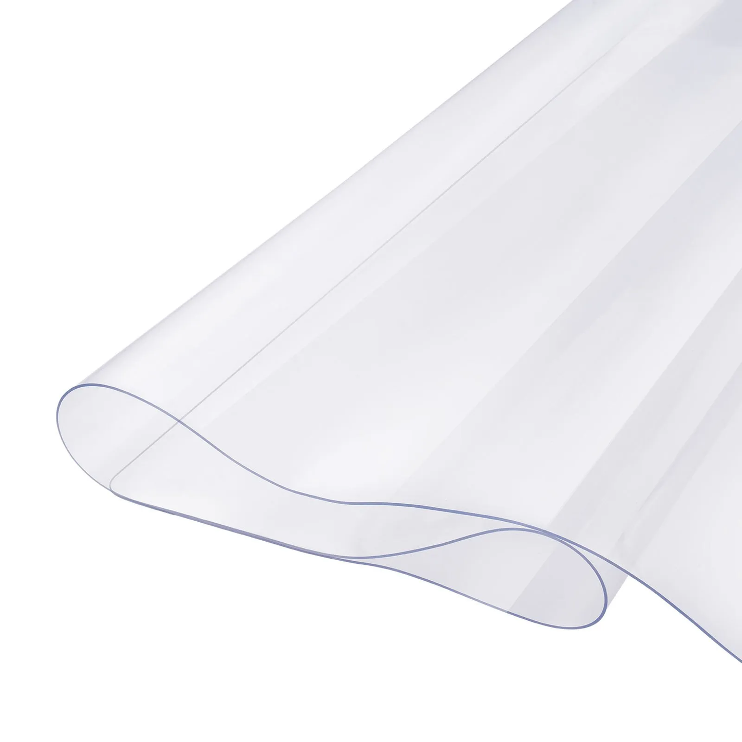 VEVOR Plastic Table Cover, 36 x 54 Inch 1.5 mm Thick Clear Table Protector, Rectangle PVC Desk Mat,-$18