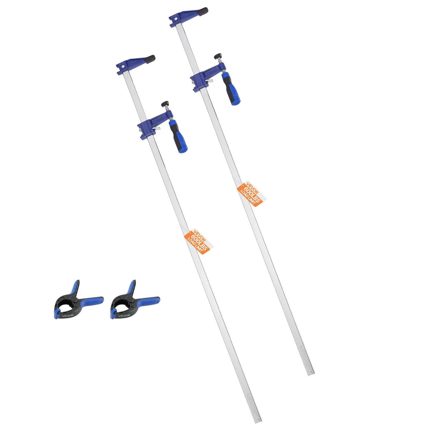 VEVOR Bar Clamps for Woodworking, 2-Pack 36 inch Opening, Lockable F-Clamp w/600 lbs,-$25