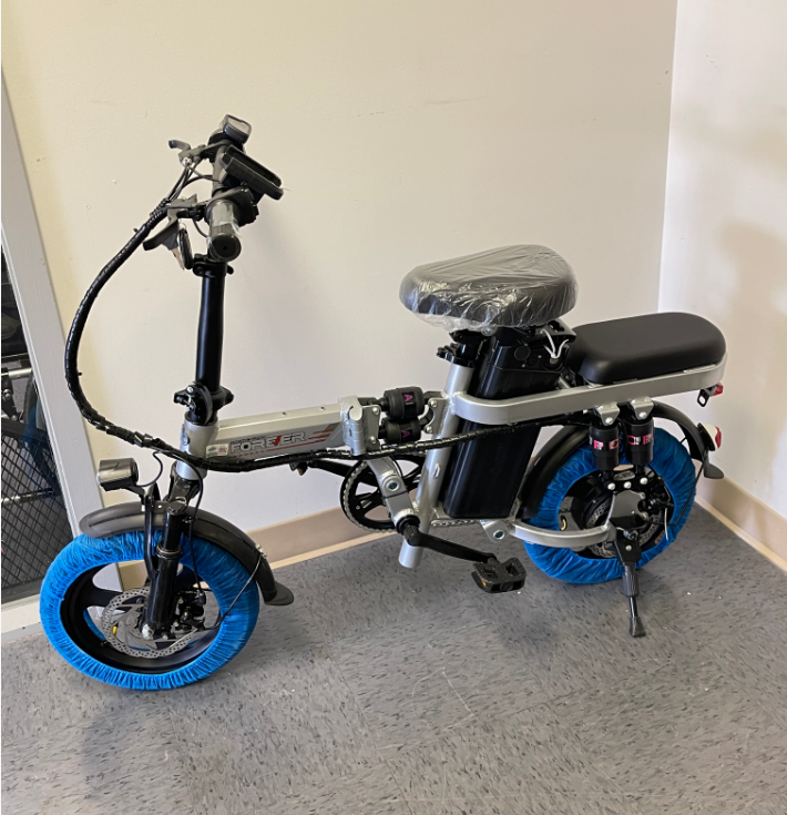 New Folding E-Bike, 48V 20Ah LG Battery, 80km Max Range, 400W Brushless Motor with USB Charging, $600