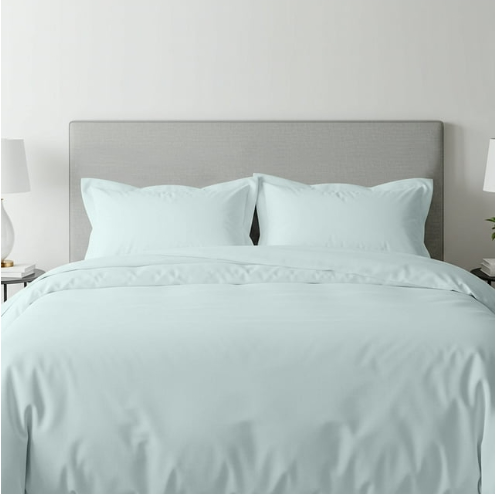 BNIB-3-Piece King Duvet Cover Set | 100% Cotton – Soft, Breathable & Durable with Corner Ties Button,-$20