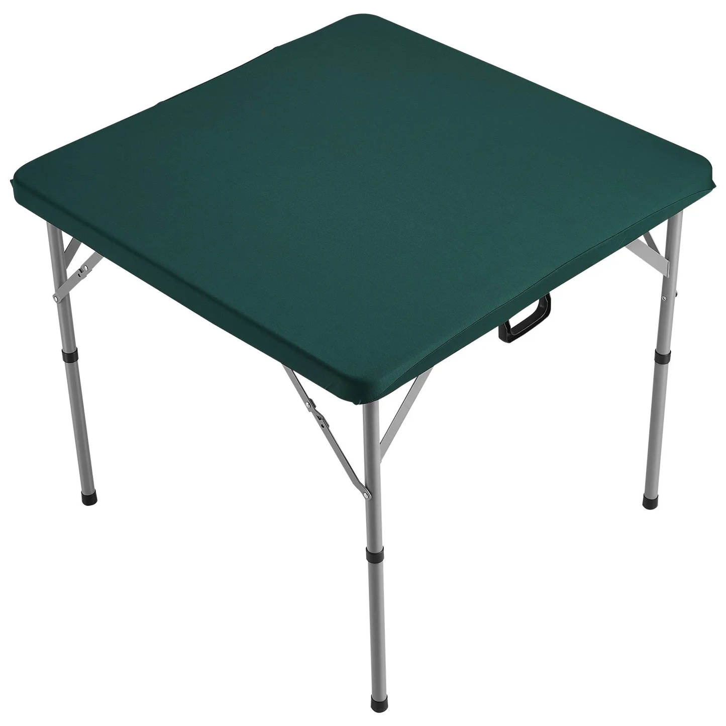 VEVOR Mahjong Table, Fold-in-Half 4 Player Card Table with Wear-Resistant Green Tabletop,-$50
