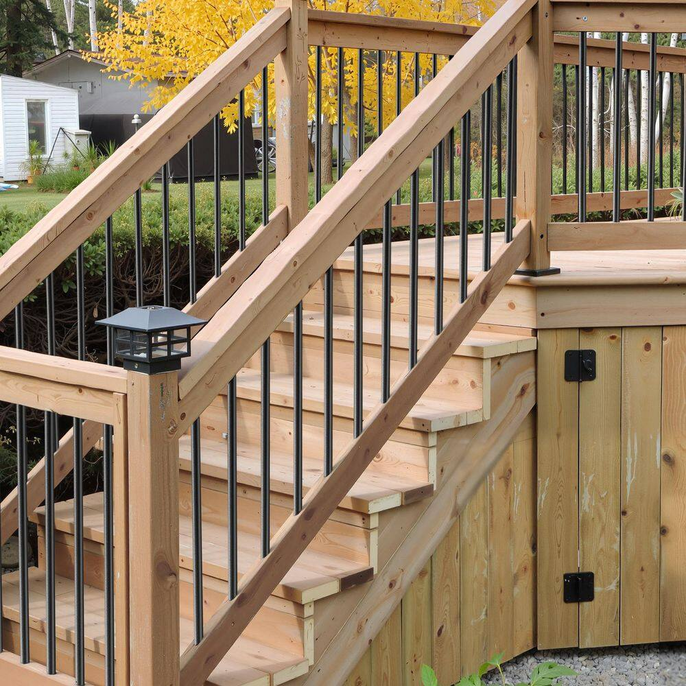 VEVOR Staircase Balusters with 19 Drill Bit, 51 Pack, 36 in. Aluminum Metal Spindles 0.75 in,-$80