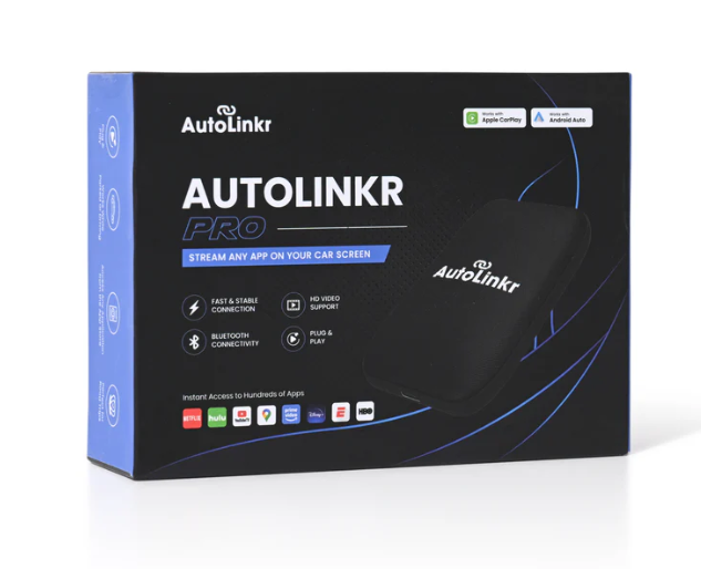 Brand New AutoLinkr Pro™: Wireless CarPlay/Android Auto Streaming Adapter,-$85