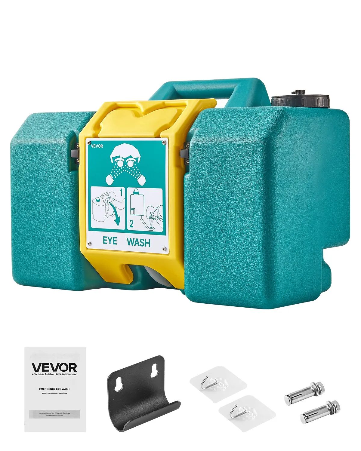 VEVOR Portable Eye Wash Station 8-Gallon OSHA-Approved Emergency Eyewash Station,-$85