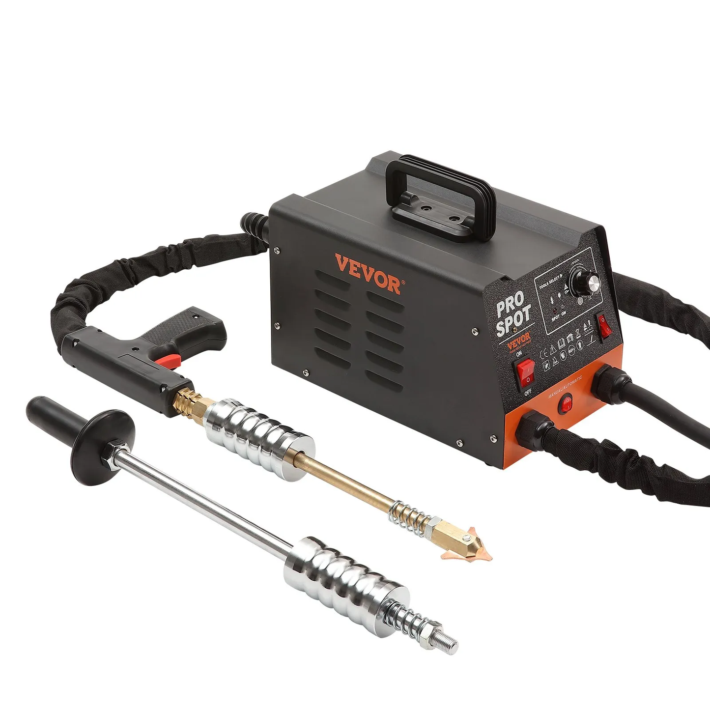 VEVOR Stud Welder Dent Repair Kit, 3KW Spot Welder Dent Puller with 6 Welding Modes, Auto Body Spot,-$180