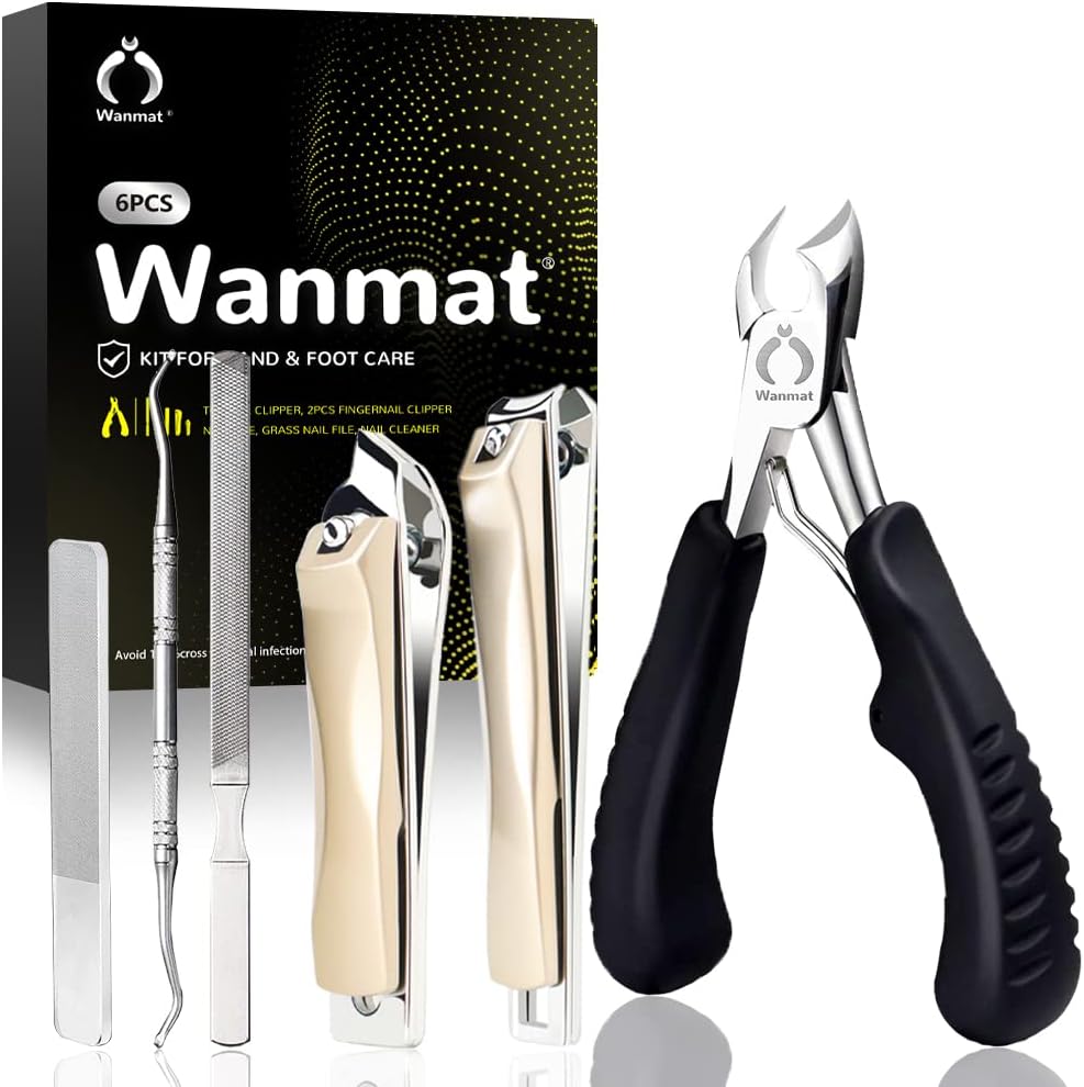 BNIB-Toenail Clippers for Thick Nails, Upgraded Toe Nail Cutter, Professional Finger Nail Clipper,