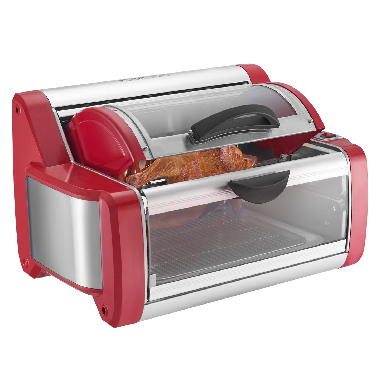 VEVOR Shawarma Grill Machine,Electric Stainless Steel Broiler Gyro Rotisserie Oven Doner Kebab Machine,