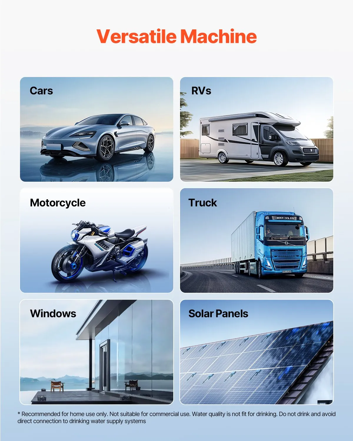 VEVOR Deionized Water System for Car Wash, Premium Water Deionizer For Car Washing with TDS Meter, -$180