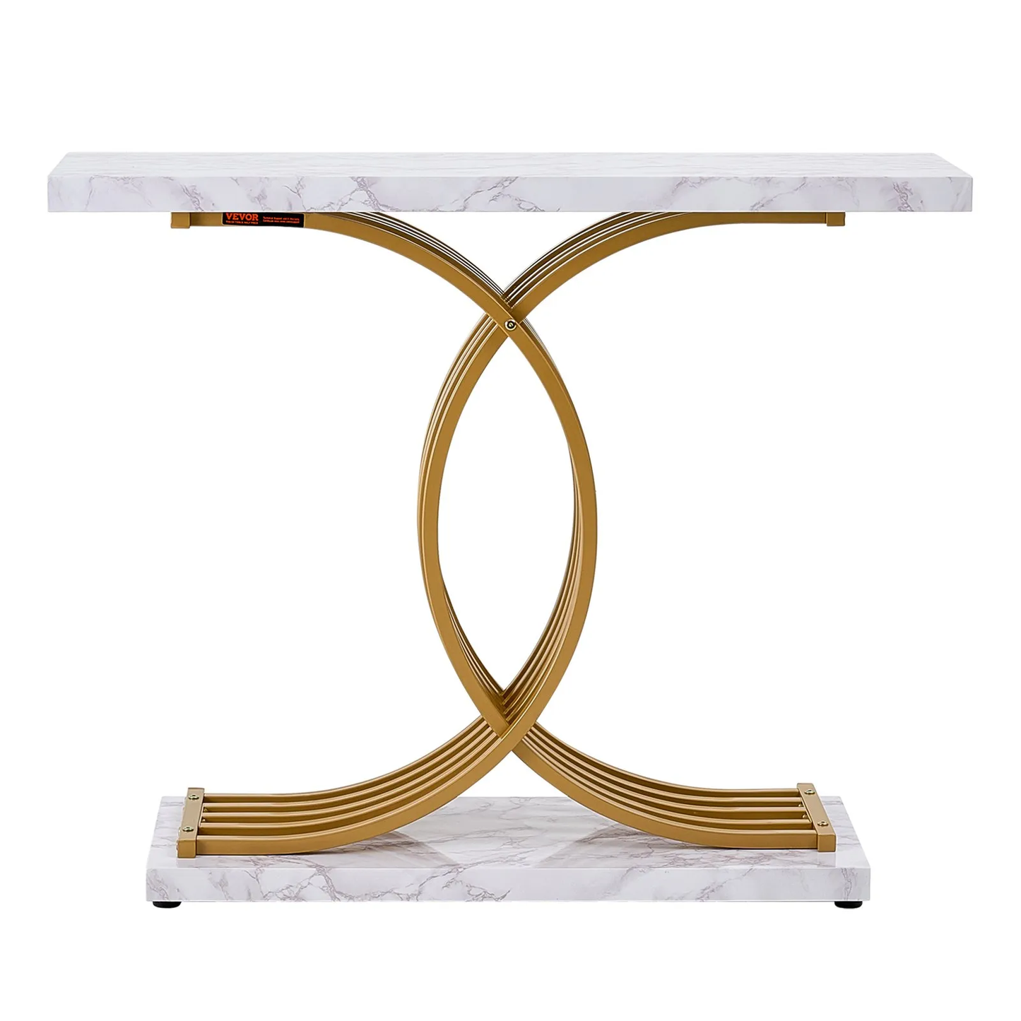 New Assembled VEVOR Narrow Console Sofa Table, 39.4 inches Behind Couch Table, 1-Tier Long Entryway Table