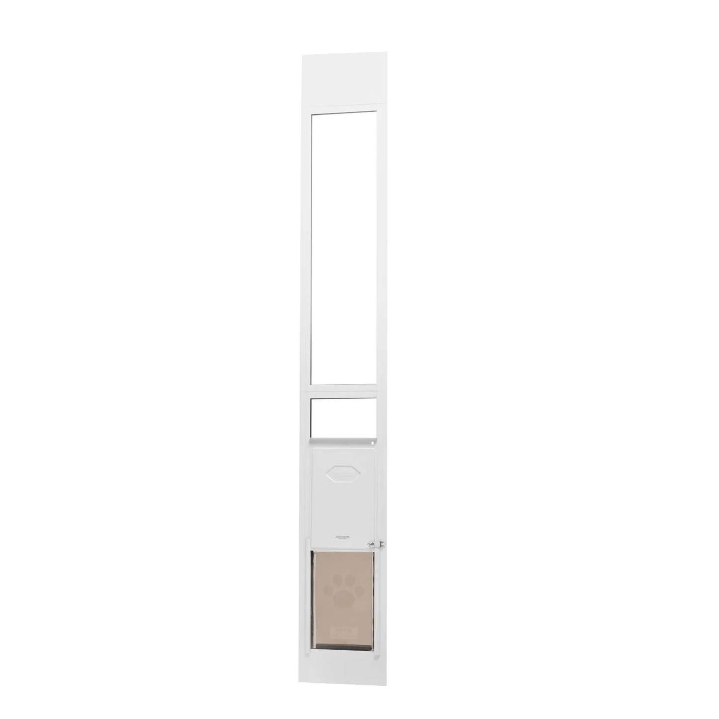 VEVOR Dog Door for Sliding Glass Door, 75 7/8"-80 11/16" Adjustable Height Doggy Door for Sliding Doors,-$90