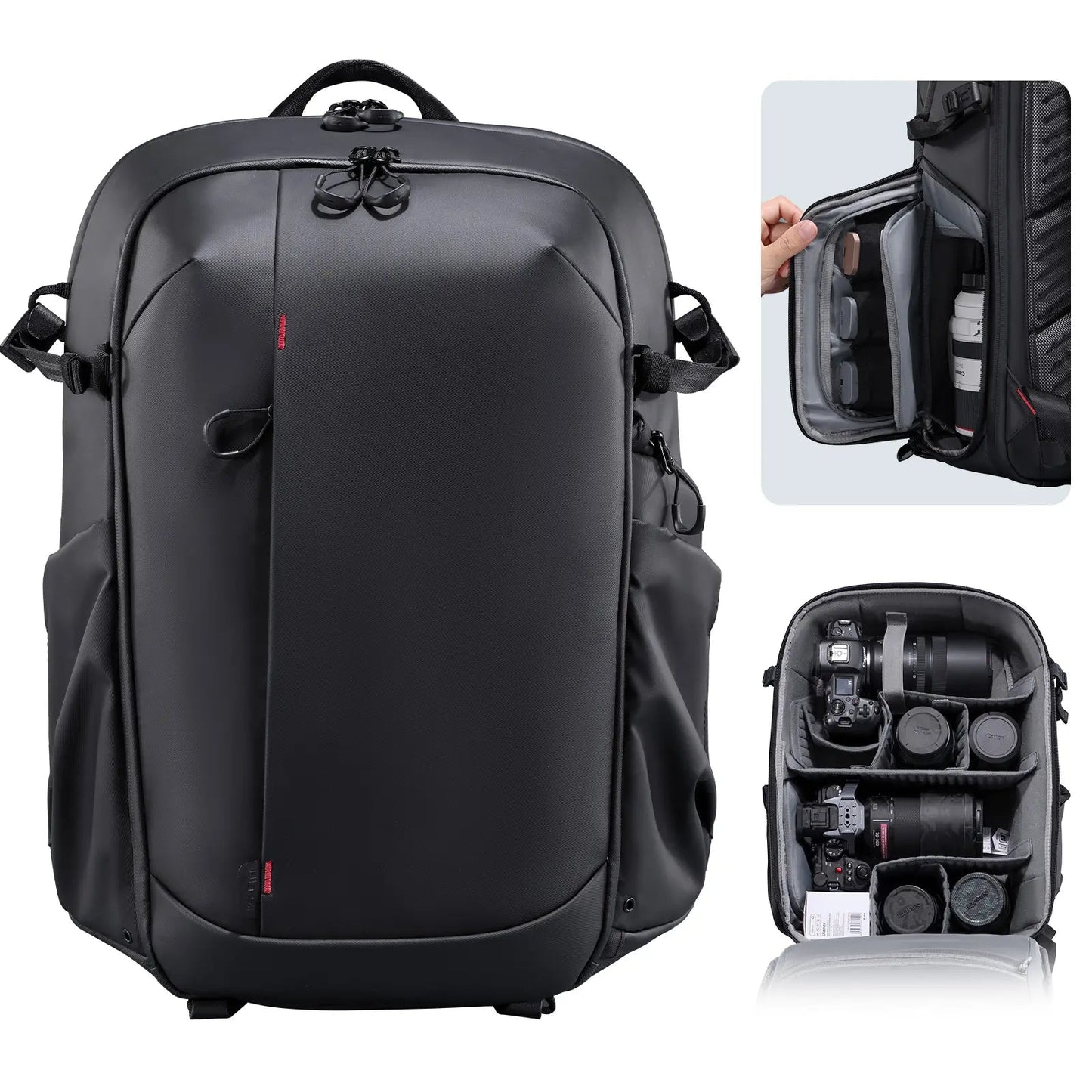 BNIB-Ulanzi BP09 22L Camera Backpack – Anti-Theft Water-Repellent DSLR Bag with Quick Access & Custom Storage