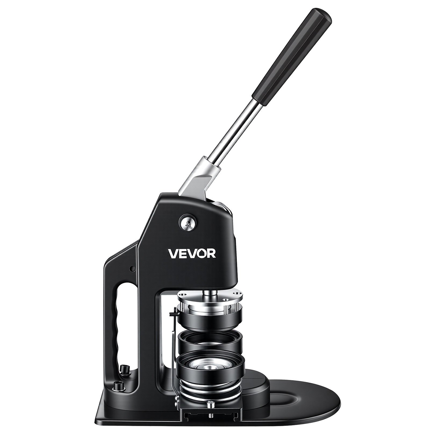 VEVOR Button Maker Machine, Multiple Sizes 1+2.25 Inch Badge Punch Press Kit, -$95