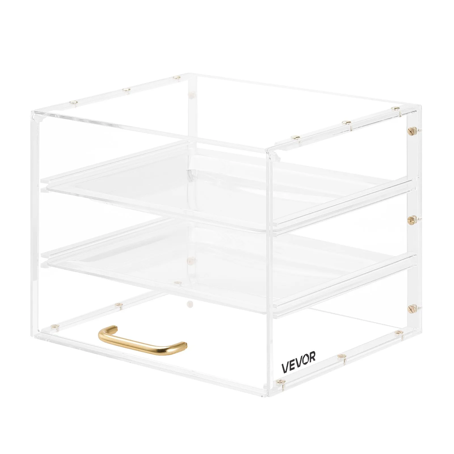 VEVOR Bakery Display Case, 3-Tier Commercial Countertop Pastry Display Case,-$45
