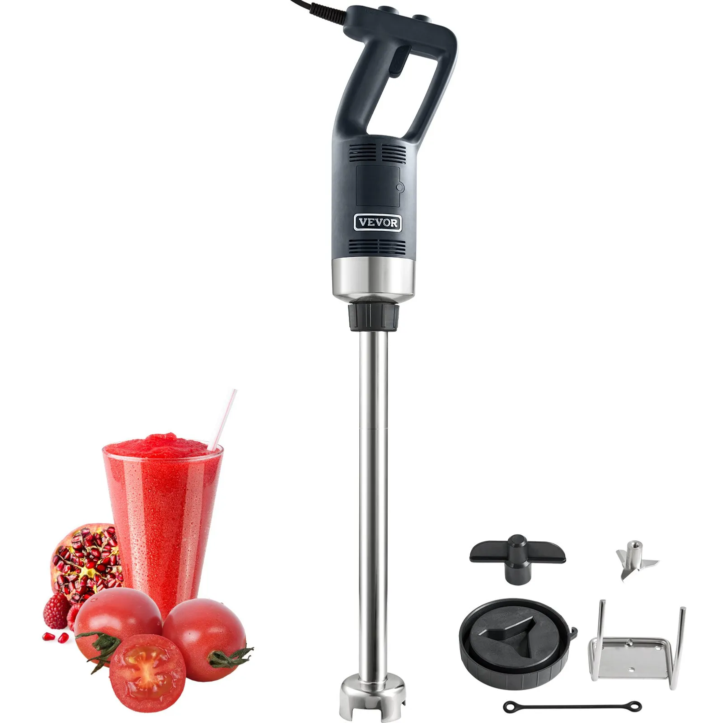 VEVOR Commercial Immersion Blender, 500 Watt Heavy Duty Hand Mixer, Variable Speed Stick Mixer,-$140