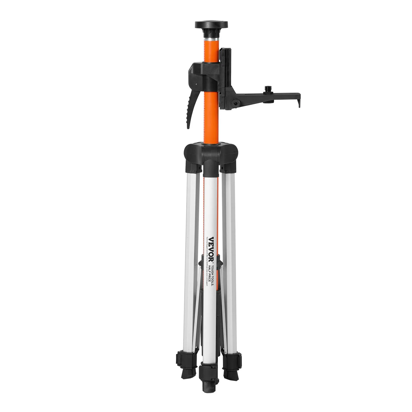 VEVOR Laser Level Tripod, 1/4"-20 & 5/8"-11 Thread Mount, 40.94-133.85 inch Height Adjustment,-$45