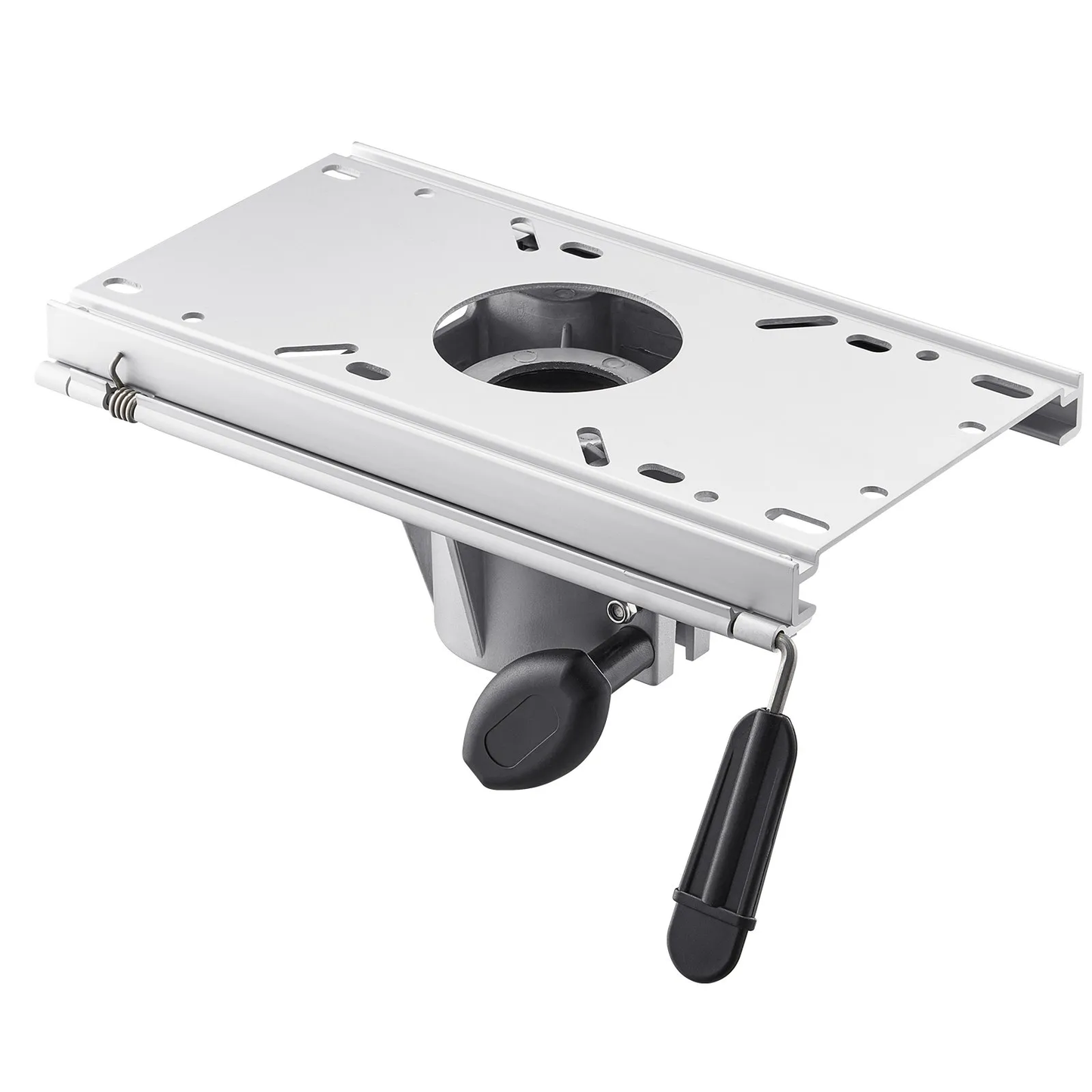 VEVOR Boat Seat Pedestal, Forward & Backward Sliding Adjustment, Aluminum Alloy Boat,-$45