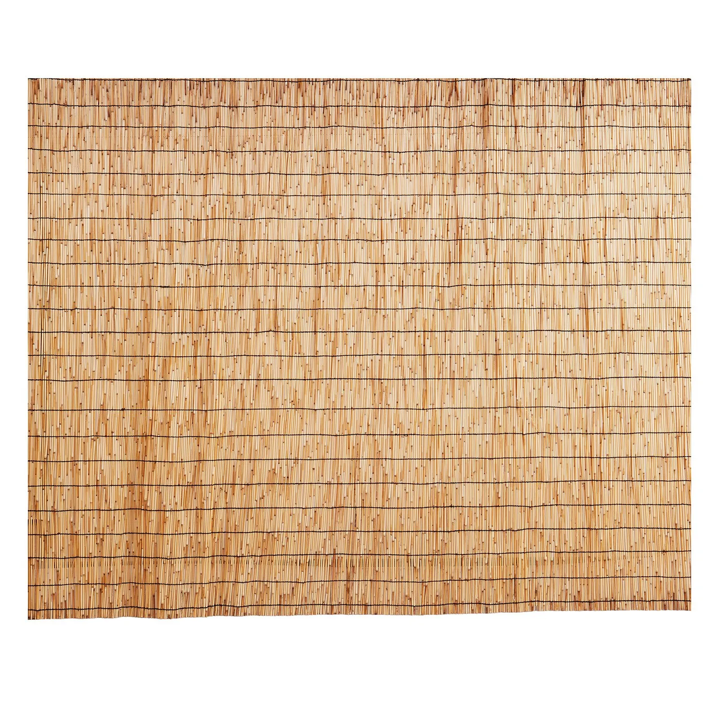 VEVOR Natural Reed Fencing, 4 ft x 16.4 ft, Reed Screen Curtain Balcony Reed Fence Roll for Outdoor,-$35
