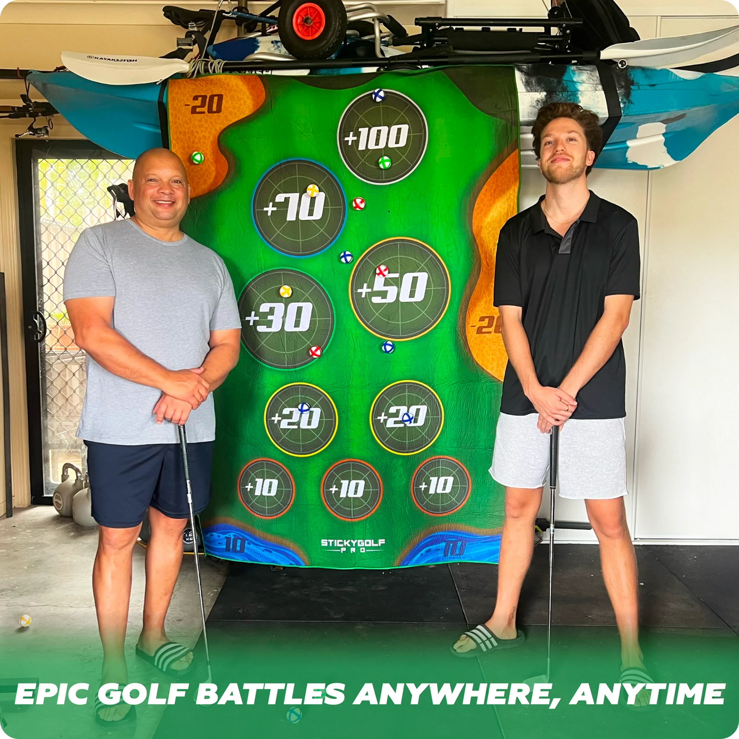 Brand New StickyGolf Pro Ultimate Edition – Transform Any Space into a Golf Game Haven!
