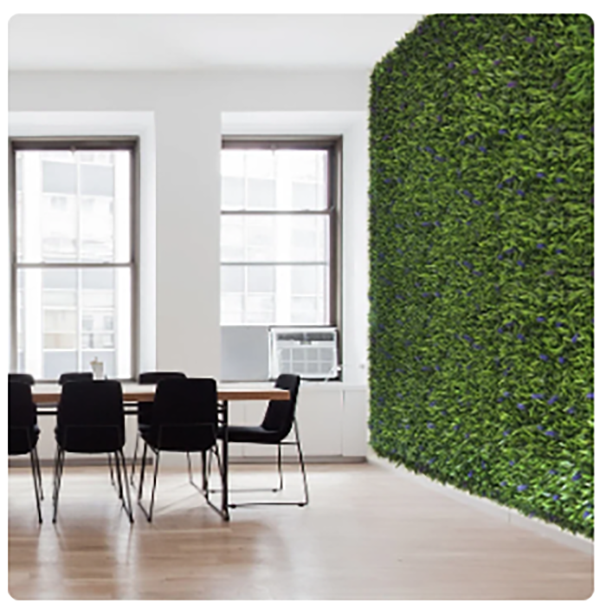 BNIB-Acapulco Panels by GreenSmart Dekor, Set of 4 UV Resistant Artificial Foliage Wall Panels,-$60