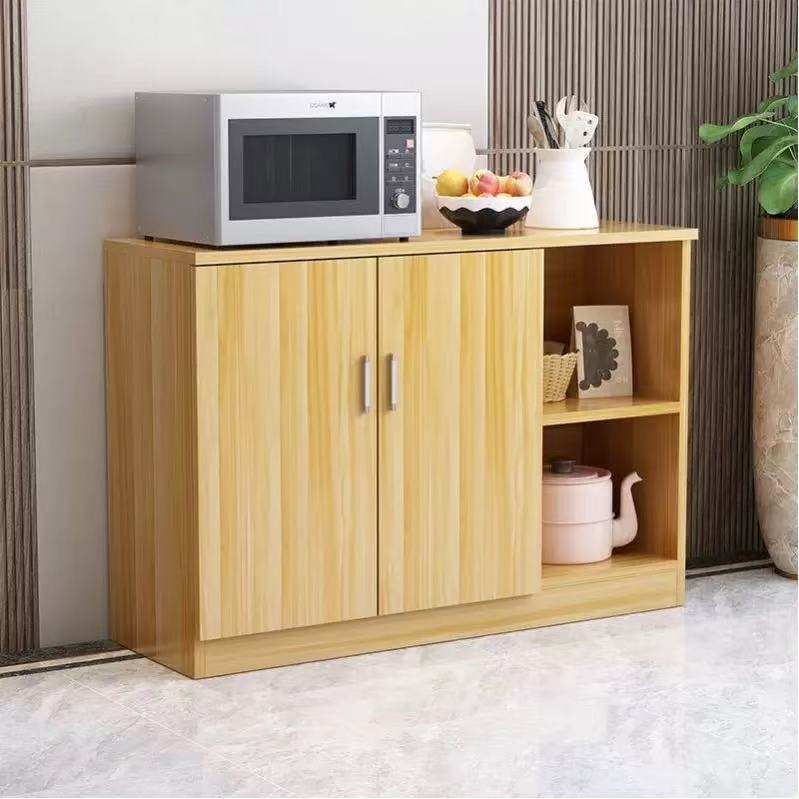 Brand New Assemble2-Door 2-Compartment Sideboard Cabinet,Storage Cabinet, light oak,-$100