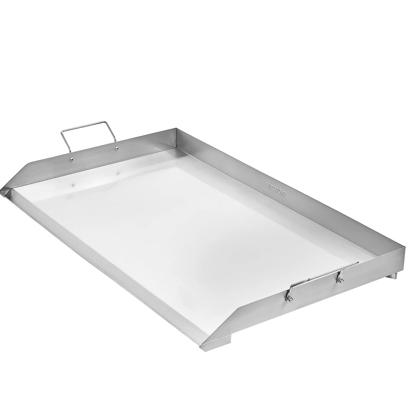 VEVOR Stainless Steel Griddle, 36x22 inch Universal Flat Top Rectangular Plate, Gas Grill Griddle,-$100
