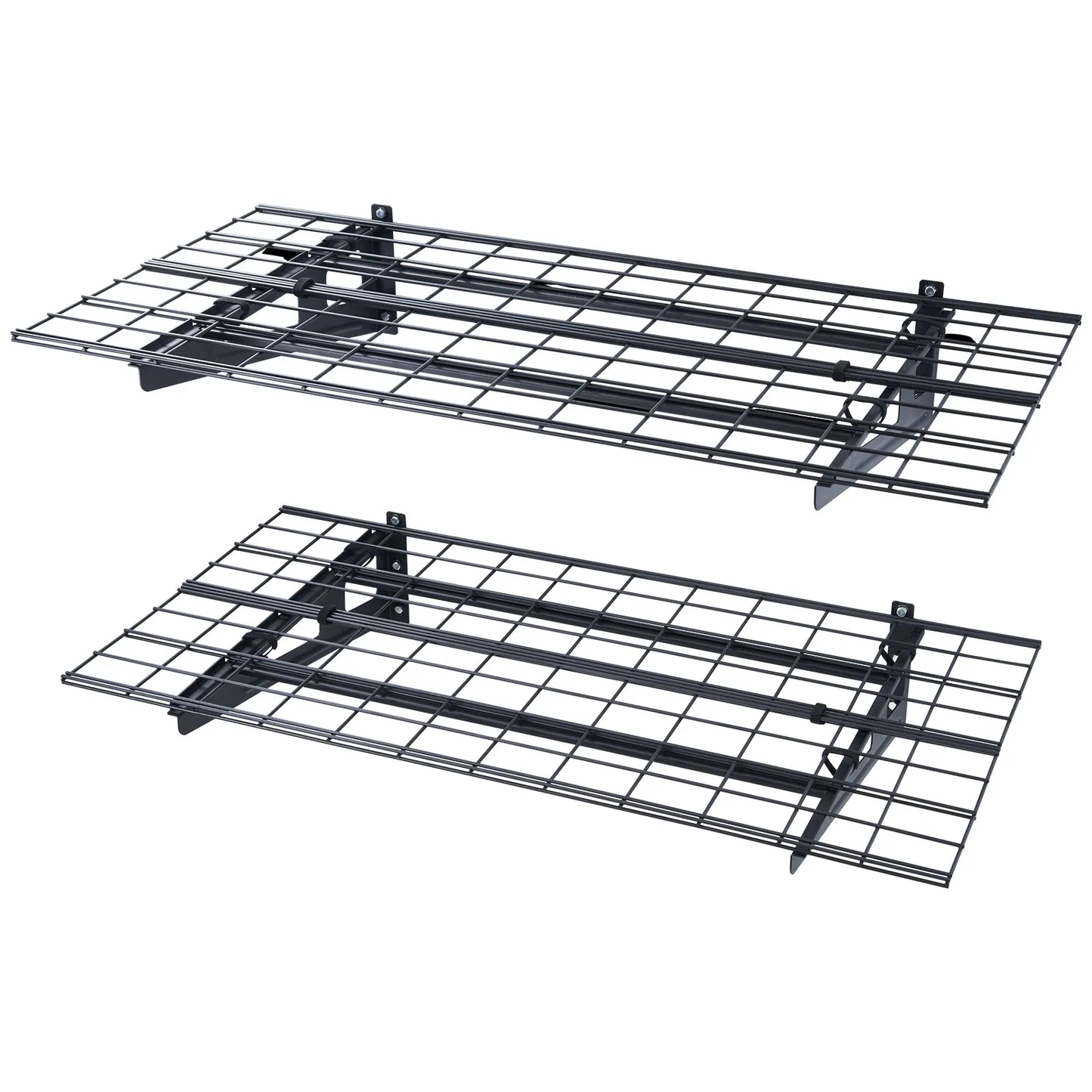 VEVOR Garage Storage Shelving, 2 Pack, 4 x 2 ft Heavy Duty Garage Shelves Wall Mounted,-$85