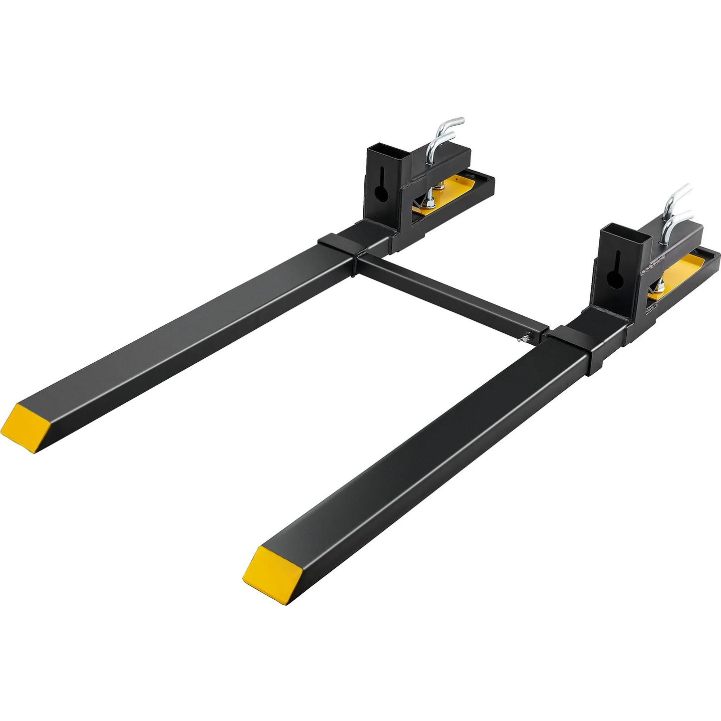VEVOR Pallet Forks, 4000 lbs Clamp on Pallet Forks, 60" Total Length Heavy Duty Pallet Forks