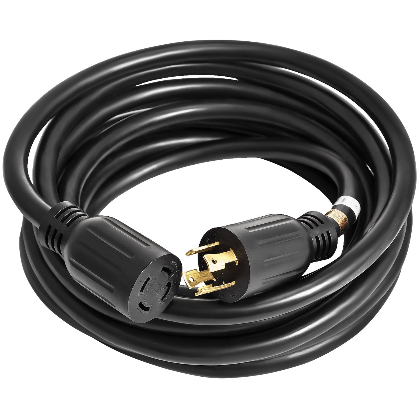 BNIB-VEVOR 125V-250V 30 Amp Generator Extension Cord 50FT Generator Cord 4 Wire 10 Gauge Generator,-$105