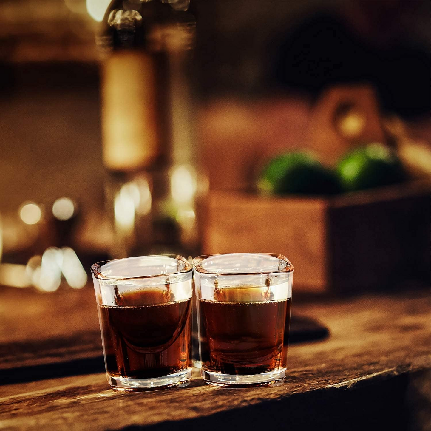 BNIB-Shot Glasses,2.2oz/6pcs set,Square Shot Glass,clear Glass Cups,$15 for two sets (12pcs)