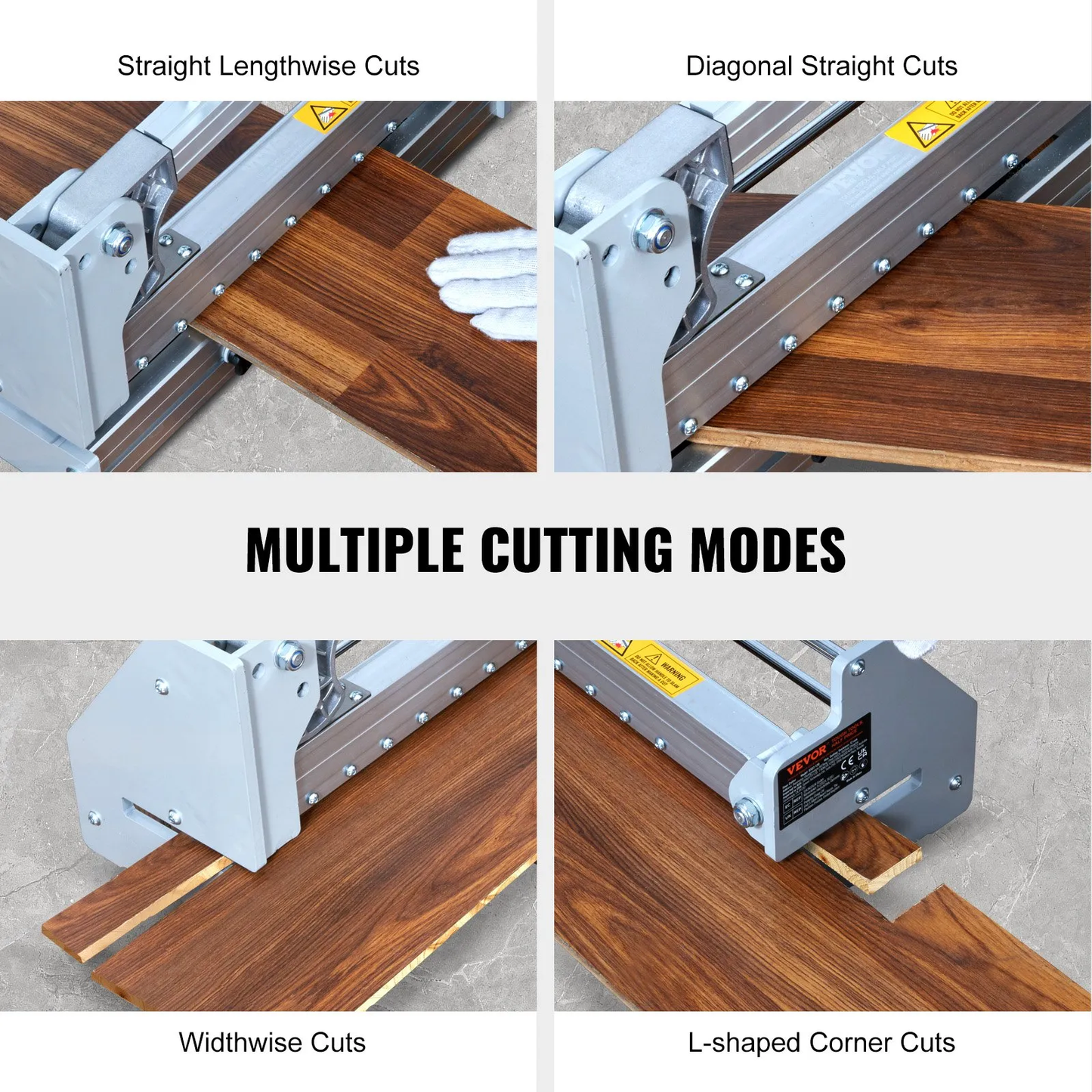 VEVOR Floor Cutter 13 inch, Cuts Vinyl Plank, Laminate, Engineered Hardwood, Siding, -$85