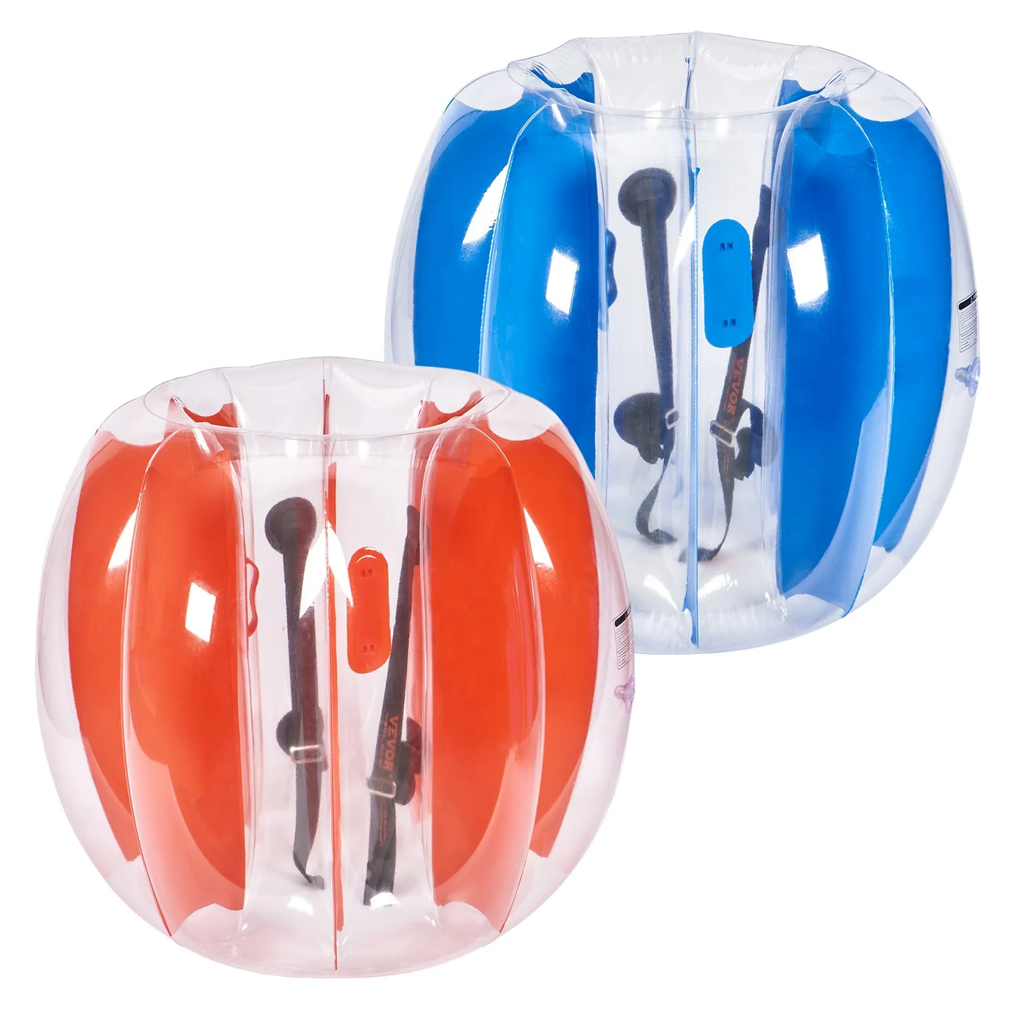 VEVOR Inflatable Bumper Balls 2-Pack , 3FT/0.9M Body Sumo Zorb Balls for Kids & Teens,-$45