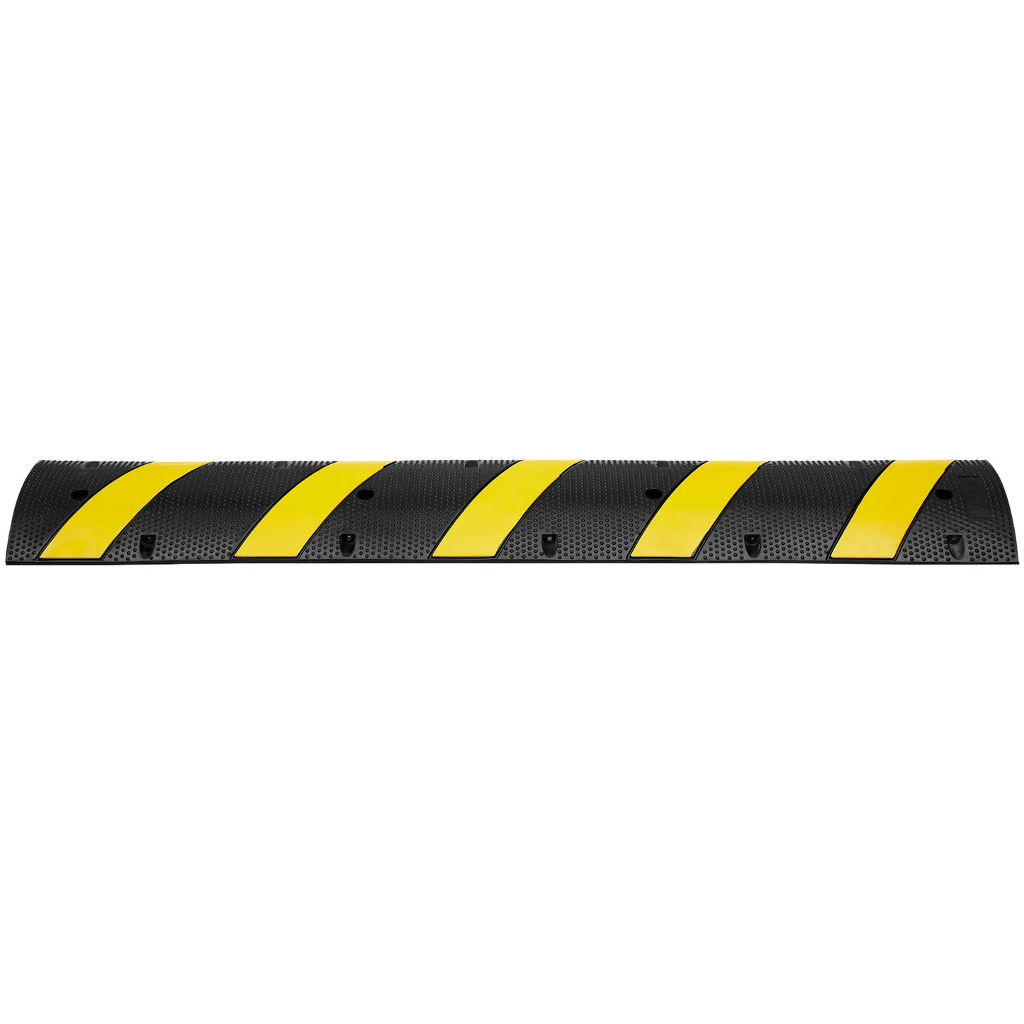 VEVOR 6 ft/72'' Rubber Speed Hump, 2 Channel, 22000 lbs Load Capacity Heavy Duty Traffic Speed Bump,-$65